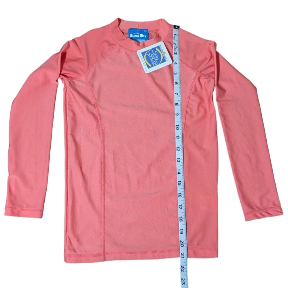 Sun & Sky - Kids Sun Guard Shirt For Swimming Youth M 10/12 Brand New With Tags